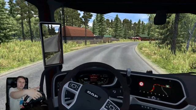 ОТПРАВЛЯЕМСЯ В ДАЛЕКИЙ РЕЙС ПО СУРОВОЙ РОССИИ ИЗ ХАБАРОВСКА В КРАСНОЯРСК ETS 2 Ч.1