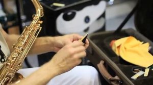 саксофон. сборка-разборка