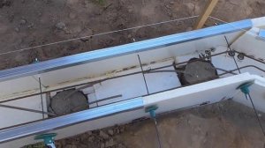 Supergrund на сваях. Версия 1. Лента (ростверк).