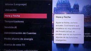 Como poner la Hora y la Fecha en tu Smart TV LG webOS