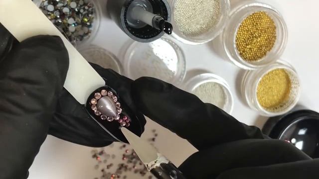 Дизайн ногтей: Камни кошачий глаз смотреть онлайн