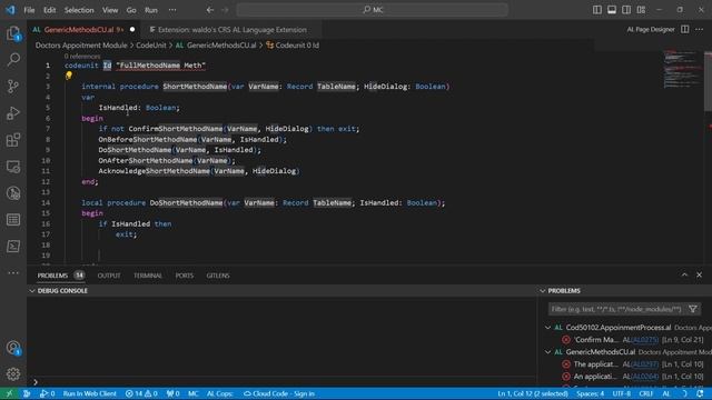 The Generic Method Design Pattern in AL programming. смотреть онлайн