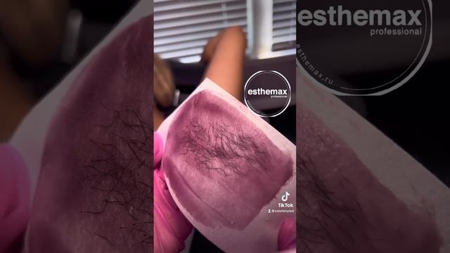 Применение гидрогелевой маски Esthemax в ваксинге