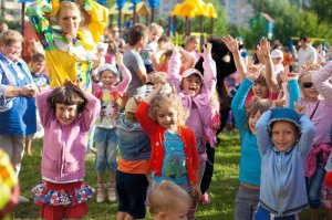 День защиты детей отметили в каспийском детском саду № 14