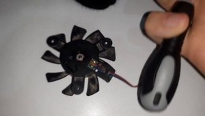 Смазка кулера видеокарты Palit 9600GT