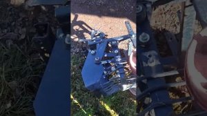 грохотная картофеле копалка. переделка оси режущего ножа.