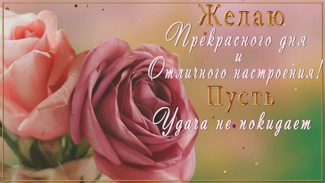 ??Желаю прекрасного дня и отличного настроения! Пусть удача не покидает тебя! ?? смотреть онлайн