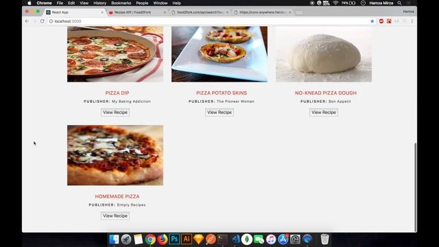 Using APIs in React - Create a Recipe Application using React Router | React tutorial for beginners смотреть онлайн