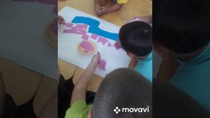 Коллективная аппликация 'Флаг Краснодарского края". Группа "Сказка". Воспитатель Назина И. А.