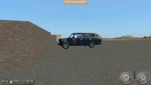 Rigs of Rods VAZ 2107 Crash Test