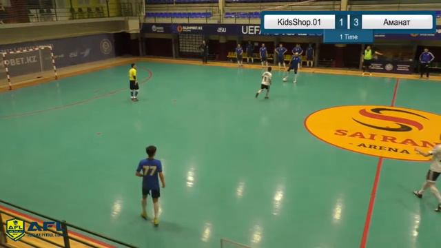 Кубок Наурыз (2021) KidsShop.01 2:5 Аманат 1/8 плей офф смотреть онлайн