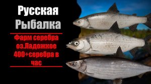 400+ серебра за час | Фарм серебра Трофеями оз.Ладожское