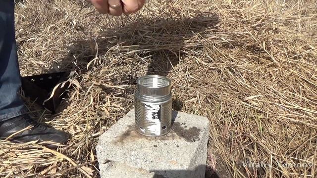 Печка-щепочница из консервных банок. смотреть онлайн