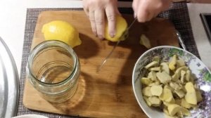 Лимон и имбирь в банке для крепкого иммунитета и от простуды, вот как я их использую. Замороженные