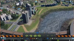 Waterfront Stadium & Castle Park In Cities Skylines! | Orchid Bay Livestream