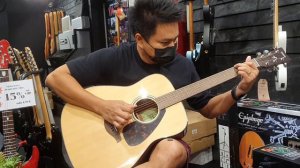 Yamaha FG-800 Tone Test
