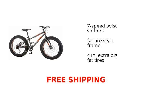 24 In. Mongoose Logan Boys' All-Terrain Fat Tire Bike Features Video смотреть онлайн