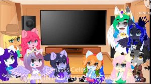 My Little Pony reacts to Winnie The Pooh Blood and Honey Gacha.
