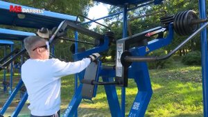 Жим вверх стоя с изменяемой нагрузкой MB Barbell MB 7.29
