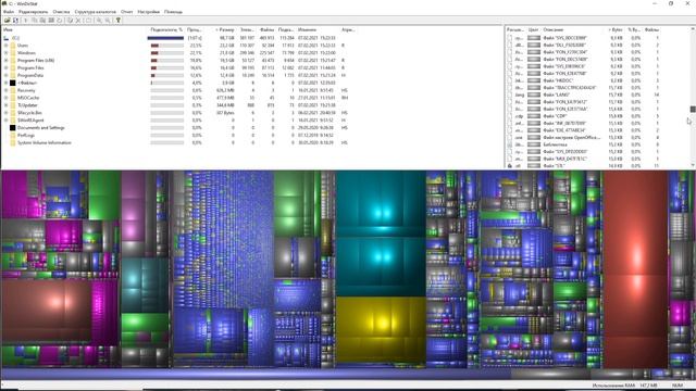САМЫЙ БЫСТРЫЙ СПОСОБ очистки жесткого диска компьютера от ненужного мусора | Windirstat смотреть онлайн