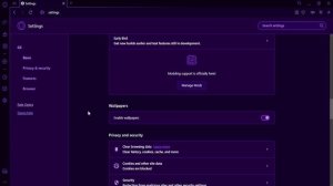 How to Enable or Disable Web Player on Opera GX