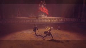 Nier: Automata , opera singer boss fight