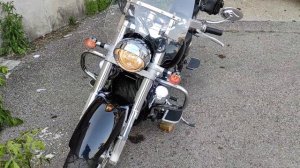 Запуск на холодную Honda VTX 1800 S