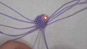 РАКУШКА МАКРАМЕ. MACRAME SEASHELL.