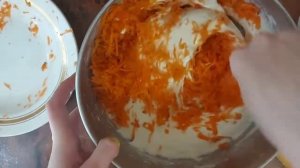 Морковный кекс