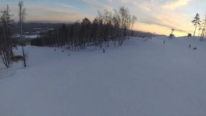 Горнолыжный курорт Солнечная долина. Миасс. Россия 2018 (Sunny Valley in Russia)