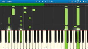 ВИА Гра - Так сильно (на пианино Synthesia)