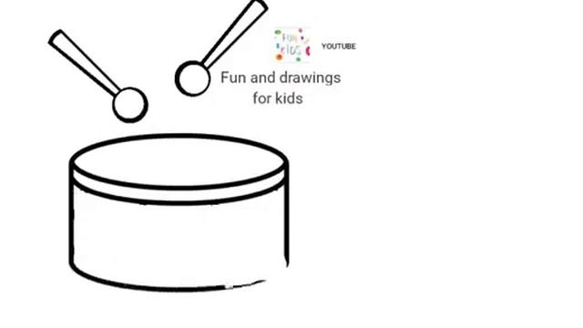 Hvordan tegne en tromme ? смотреть онлайн