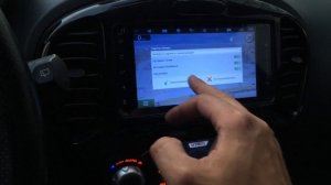 Штатная магнитола Nissan Juke
