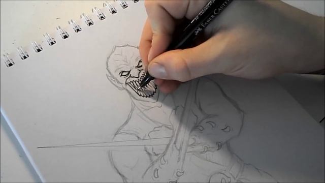 Drawing BARAKA - Mortal Kombat смотреть онлайн