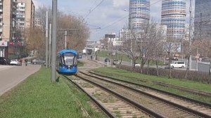 Трамваи Москвы №1. Трамваи депо им. Н.Э. Баумана (Подборка).