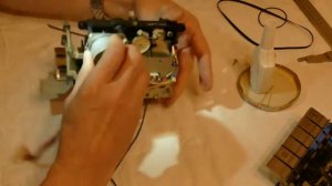 Sharp 939 Замена пасиков.  Часть 2-я.