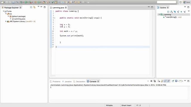 Math Operators - Java Programming Tutorial #6 (PC / Mac 2015) смотреть онлайн