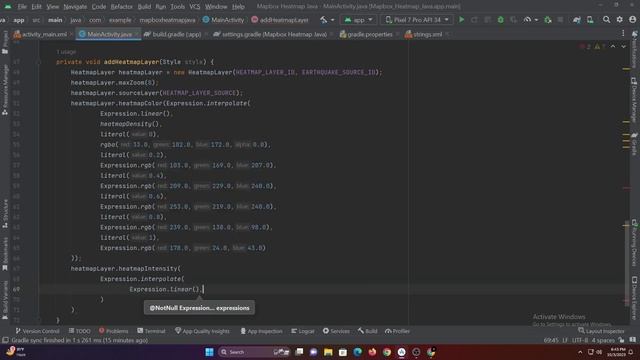 How to implement Heatmap and Circle Layers in Mapbox with Java | Android Studio Tutorial смотреть онлайн