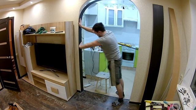 Обрамление арочного проёма. смотреть онлайн