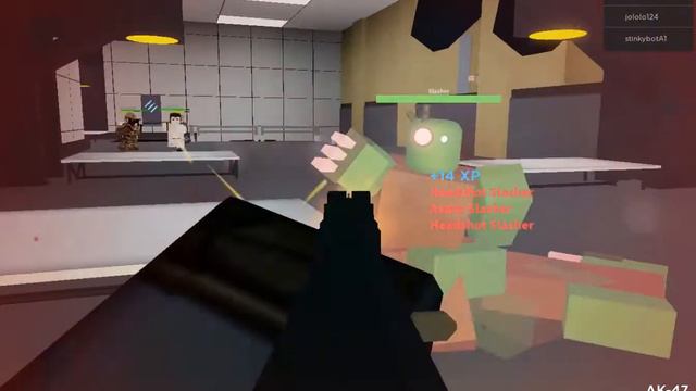 Zombie Stories - Dev Build №4! Как играть за штурмовика (Assault)!? Роблокс на РУССКОМ! смотреть онлайн