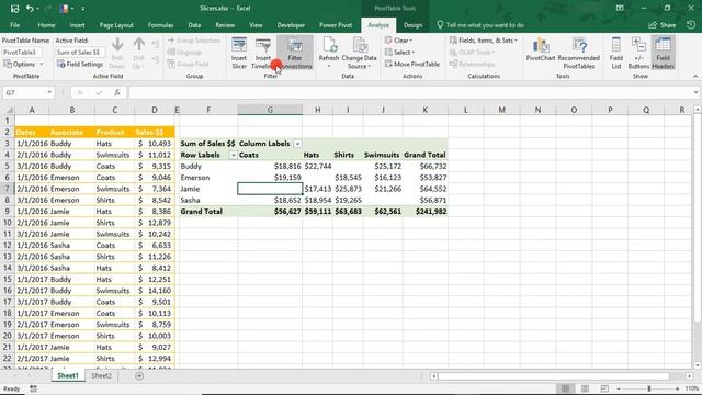How to Make a Pivot Table Timeline in Excel - Tutorial