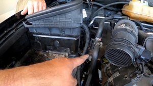 Mercedes ML  W163 Coolant change, Thermostat, Temperature sensor, Upper and lower radiator hose DIY