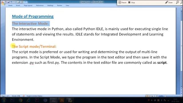 Getting Started with Python | Python Tutorial class 10 | Class 10 Computer Application
