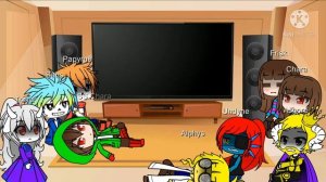 Undertale react to Chara's AU themes