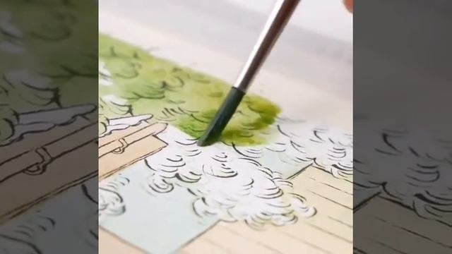 Корейский  рисунок
