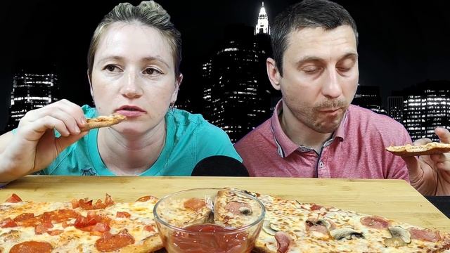 МУКБАНГ ПИЦЦА ДОДО | MUKBANG PIZZA DODO | #pizza #пицца #mukbang #мукбанг #asmrrussia