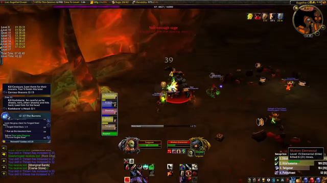 WoW classic era - HARDCORE - DEATH = DELETE 16 tank RFC смотреть онлайн