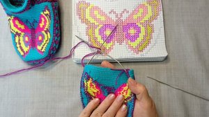 Мастер-класс следочков бабочки ? на большой размер