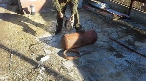 Как безопасно разрезать газовый баллон.