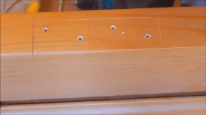 Как врезать петлю стамеской  /ступенька 48